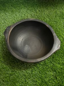 Black Clay Pot