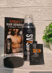 Svish On The Go Hair Removal Spray For Men