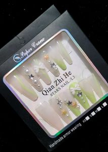 Aesthetic handmade stick-on Nails