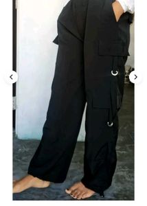 6 Pocket Black Trouser