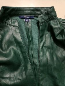 Imported Fancy Leather Midi Dress Free Size S-M-L