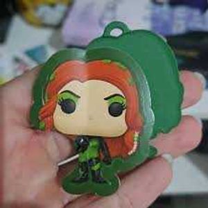 Poison Ivy Keychain (kinder joy dc)