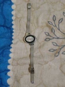 Fastrack Silver Watch For Women
