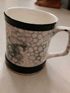 Unique Black & White Ceramic Mug