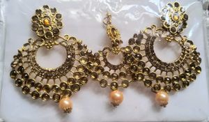 Indian Style Earring and Tikka Set