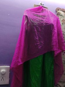 Emerald Green Embroidered Anarkali