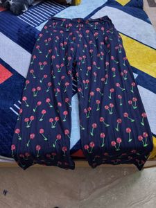Cherry Print Trouser ( Find My Match In Listing)