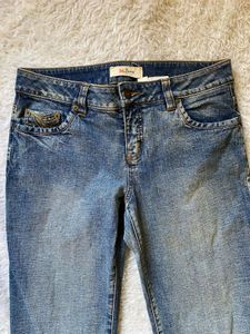 vintage Bootcut Denim Jeans