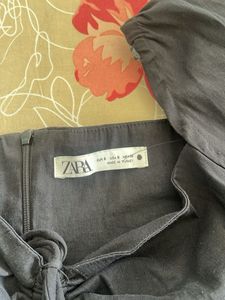 Zara Black Cutout Top