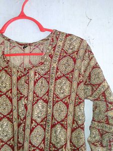 Vintage Print Dress