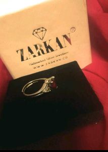 Hall Mark Real Silver Ring For Women