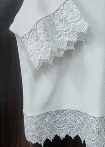 Lace Trim Top