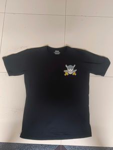 Anime Black Tshirt of Zoro Back Print