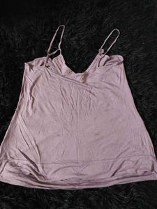 Purple Studded Boho Cami Top