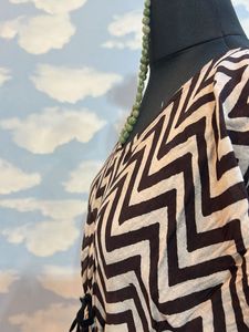 Stylish Patterned Kaftan