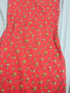 Red Floral Bodycon Dress