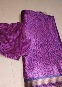 Elegant Purple Saree