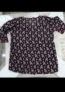 Bird Print Top