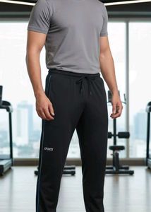 Men's Black Sports Joggers