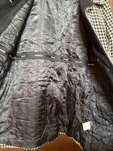Houndstooth Woollen Stylish Coat