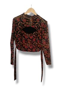 Zudio Mauve Crop Top