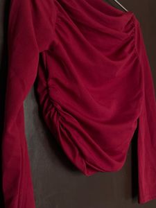 Pinterest Fitted Off Shoulder Top