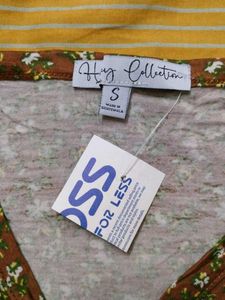 Floral Print Brown Crop Top