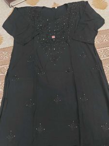 Elegant Black Kurta