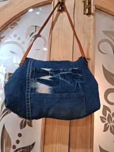 Denim Tote Bag