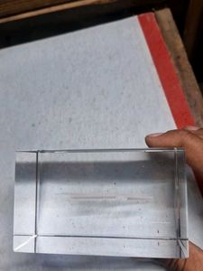 Crystal Showpiece Paper Wight