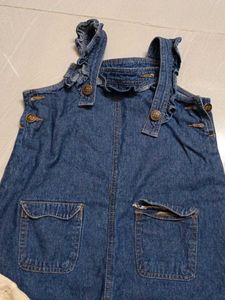 Cute Denim Dress Set