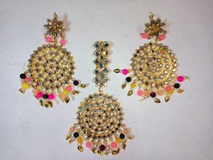 Free Shipping Gorgeous TIKA EARING Set Jewellery
