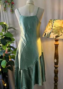 Green Slip Dress
