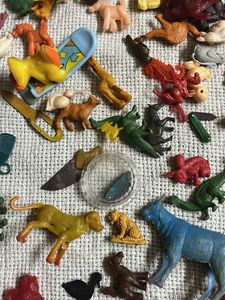 Vintage Toy Animal Collection