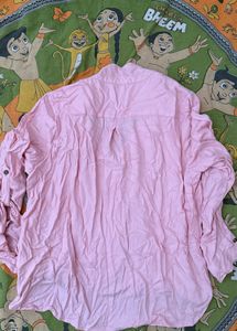 Pink Casual Shirt
