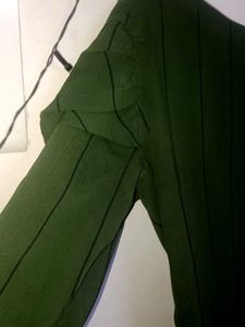 Vintage Olive Green Dress