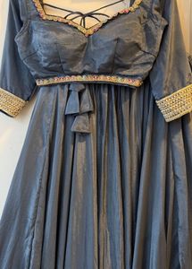 Elegant Grey Lehenga Choli