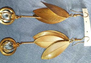 Leaf Drop Earrings