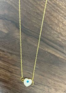 Evil Eye Gold Chain Necklace