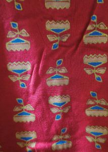 Maroon Floral Global Desi Top