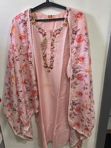 Floral Embroidered Kurta Set