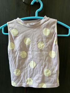 Pink PolkaDot Top