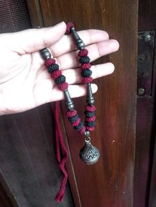 Antique Silver Thread Necklace