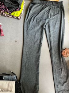 Gray Adidas Track Pants
