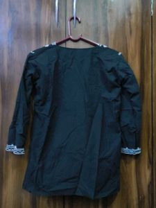 Black Short Kurti