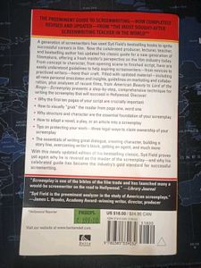Syd Field Screenplay Book