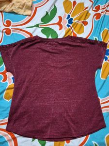 PRICE DROP ***&#39;Trendy Top in Wine Colour