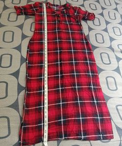 Red Kurta