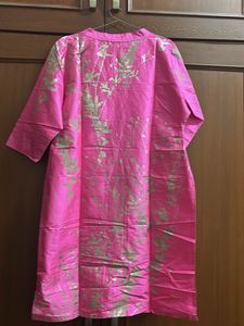 Pink Floral Kurti