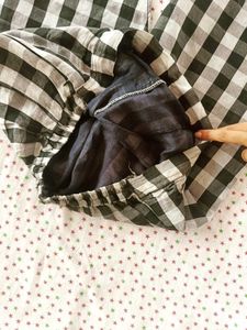 Gingham Checkered Pants